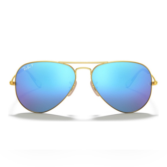 Ray-Ban Polarized Sunglasses, RB3025 AVIATOR MIRROR - Picture 2 of 6